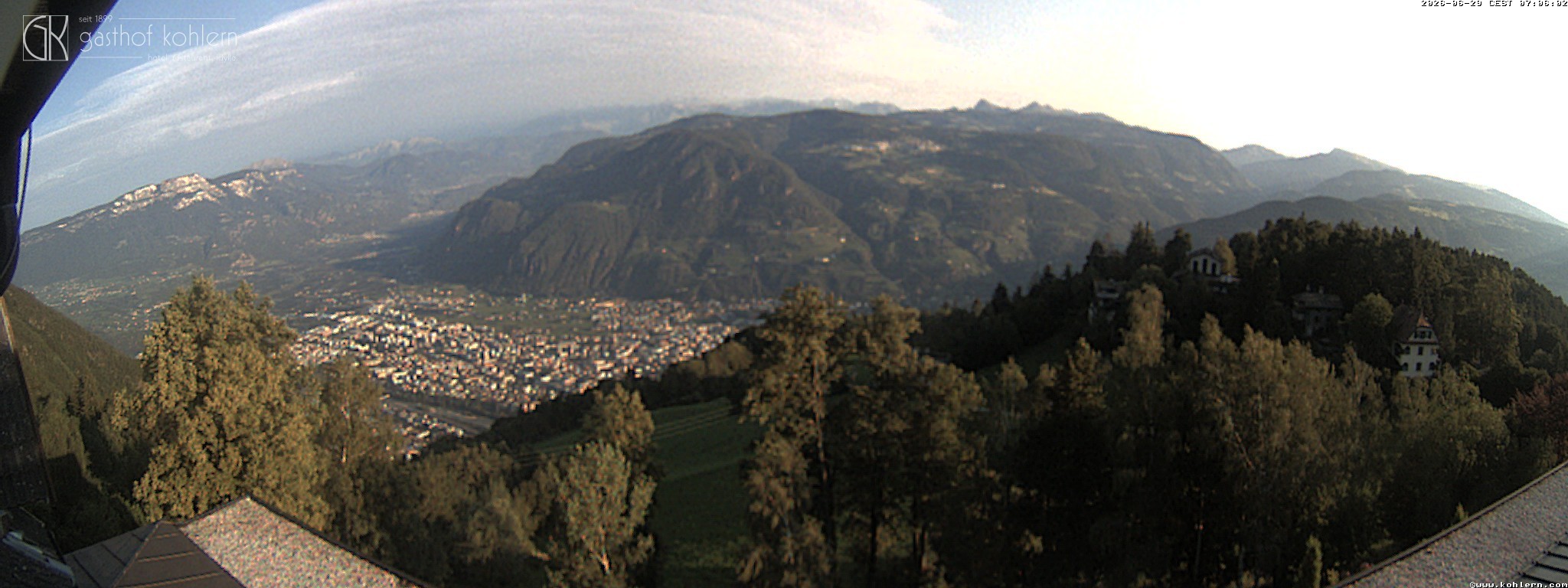 Archiv Foto Webcam Bozen - Gasthof Kohlern