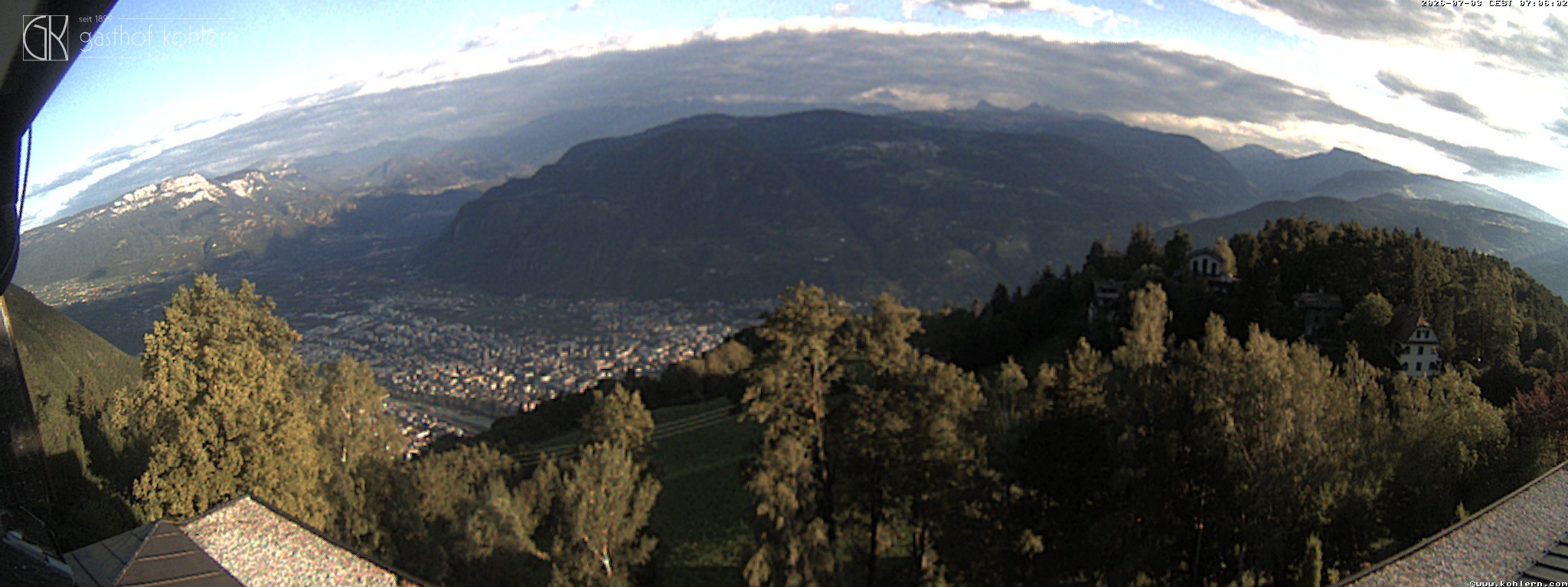 Archiv Foto Webcam Bozen - Gasthof Kohlern