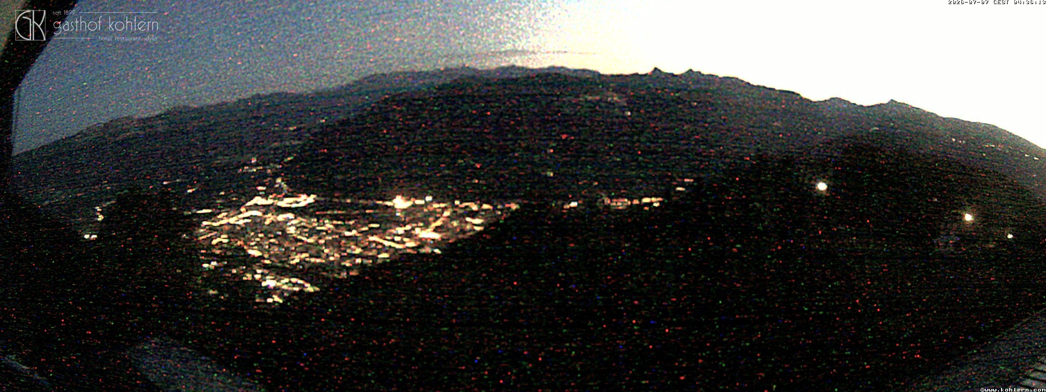 Archiv Foto Webcam Bozen - Gasthof Kohlern