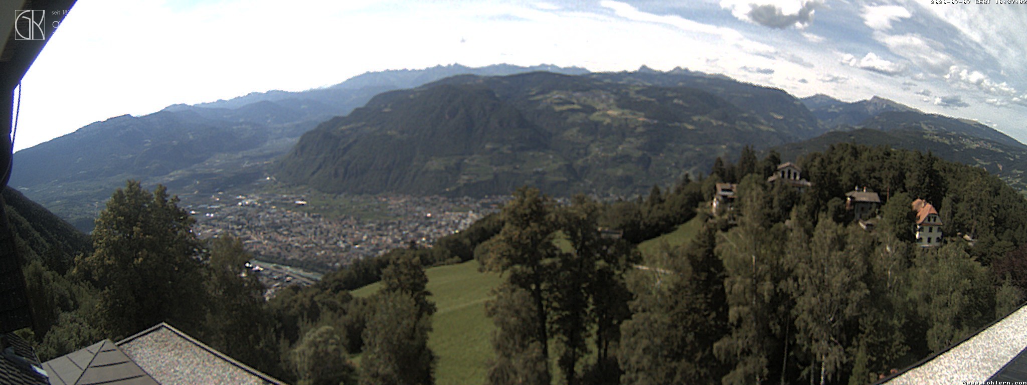 Archiv Foto Webcam Bozen - Gasthof Kohlern