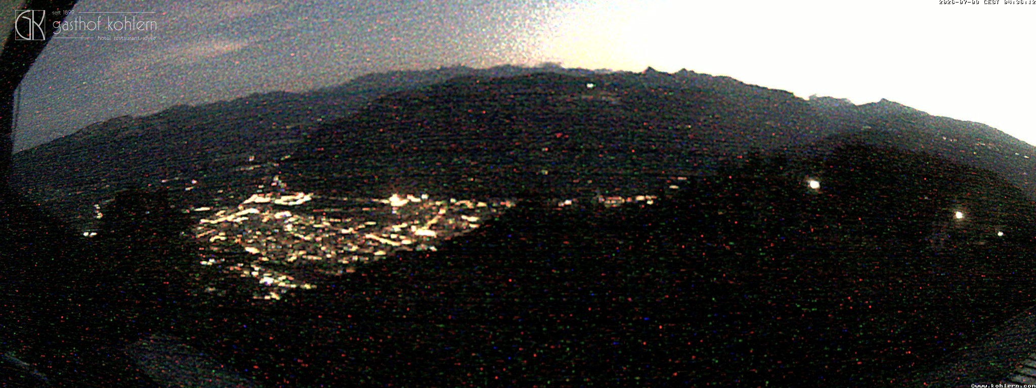 Archiv Foto Webcam Bozen - Gasthof Kohlern