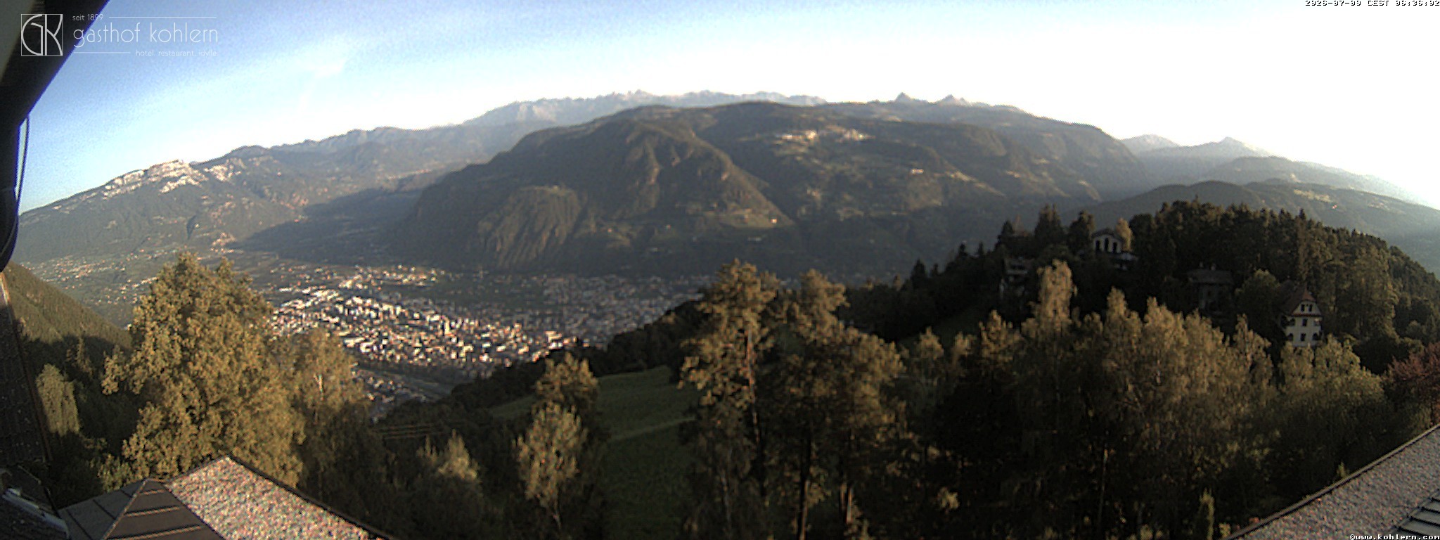 Archiv Foto Webcam Bozen - Gasthof Kohlern