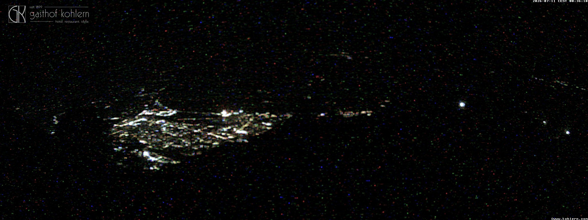 Archived image Webcam Bozen - Panoramic view Hotel Kohlern