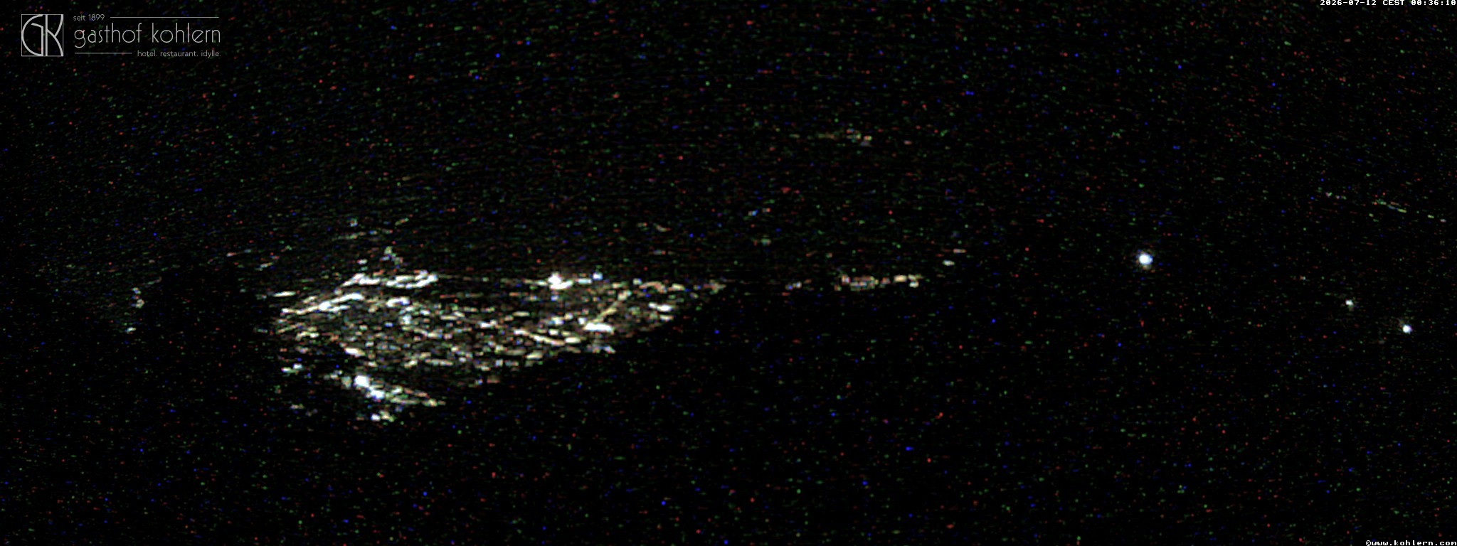 Archived image Webcam Bozen - Panoramic view Hotel Kohlern