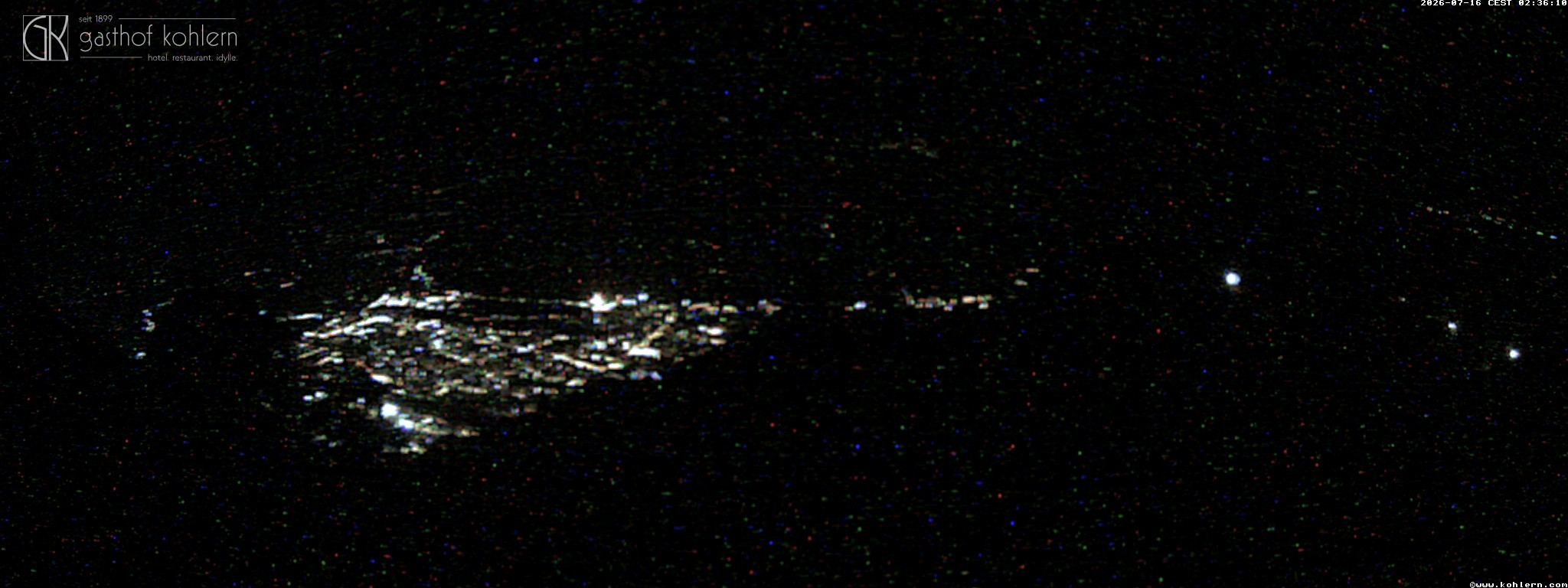 Archived image Webcam Bozen - Panoramic view Hotel Kohlern