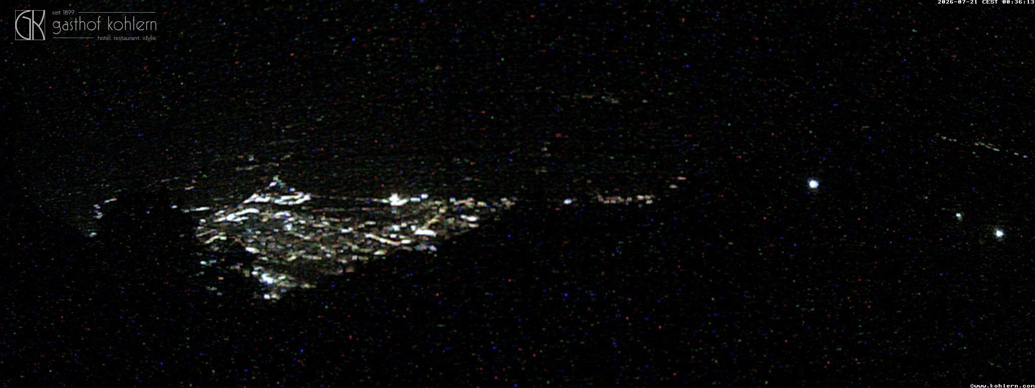 Archived image Webcam Bozen - Panoramic view Hotel Kohlern