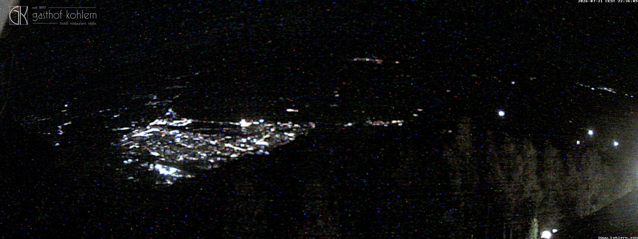 Archived image Webcam Bozen - Panoramic view Hotel Kohlern