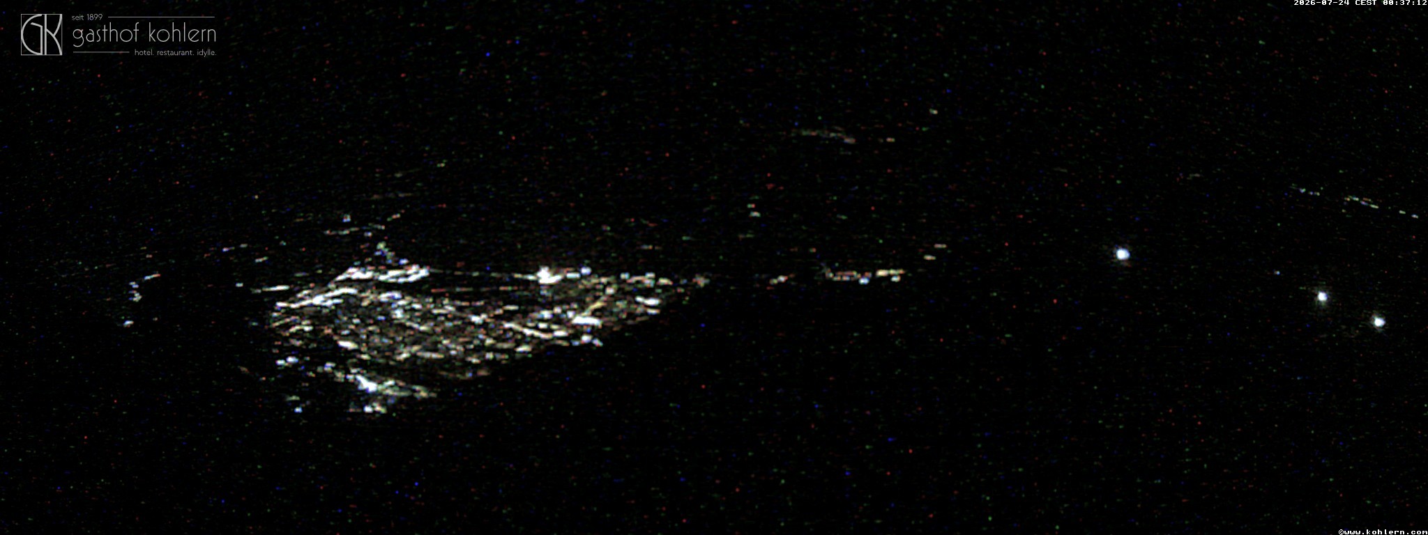 Archived image Webcam Bozen - Panoramic view Hotel Kohlern