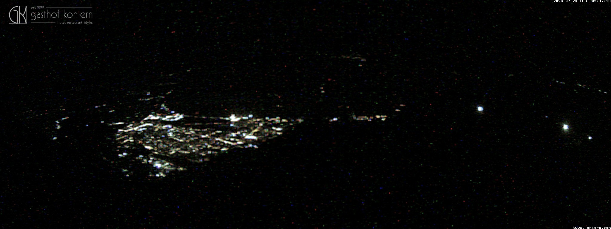 Archived image Webcam Bozen - Panoramic view Hotel Kohlern