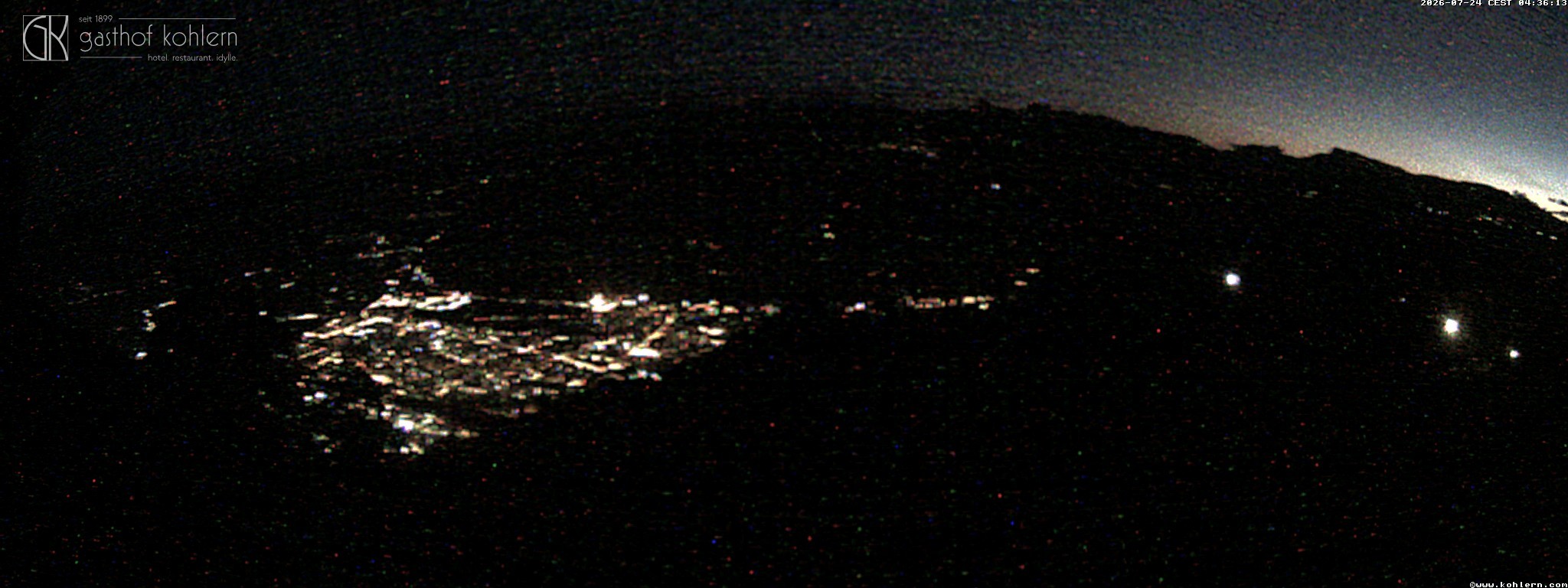 Archived image Webcam Bozen - Panoramic view Hotel Kohlern