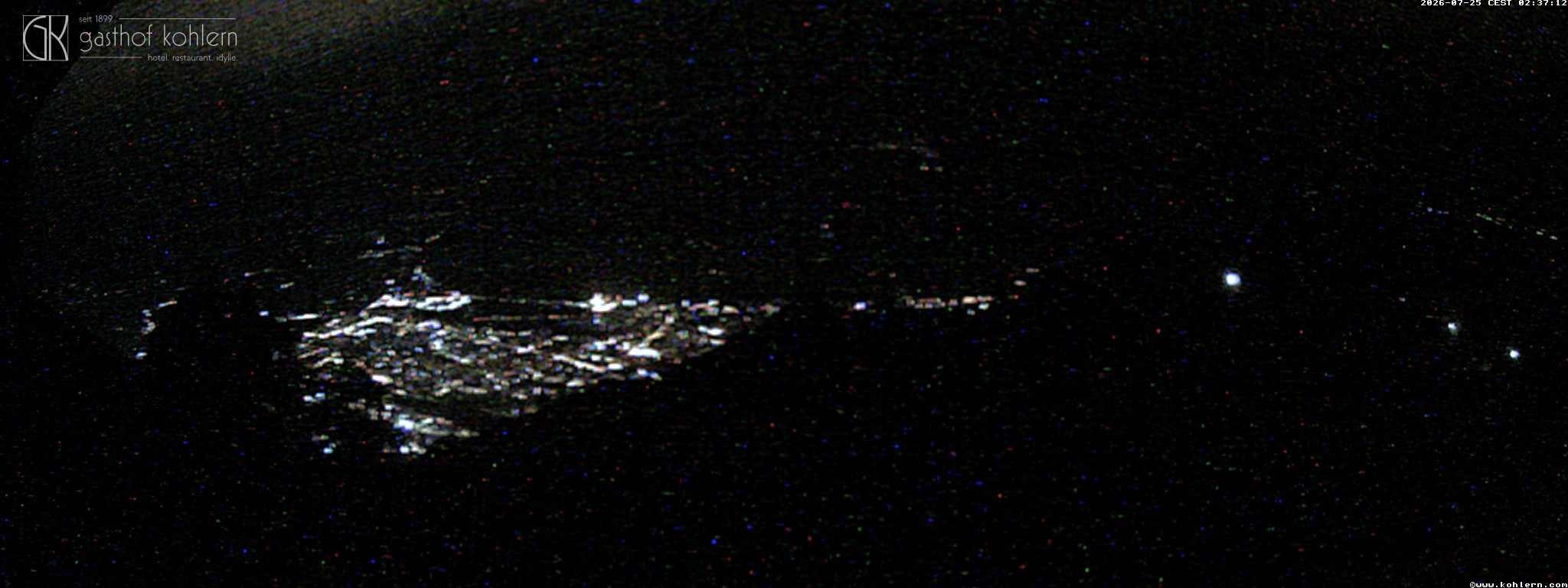 Archived image Webcam Bozen - Panoramic view Hotel Kohlern