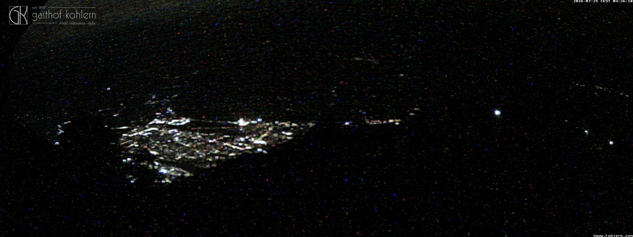 Archived image Webcam Bozen - Panoramic view Hotel Kohlern