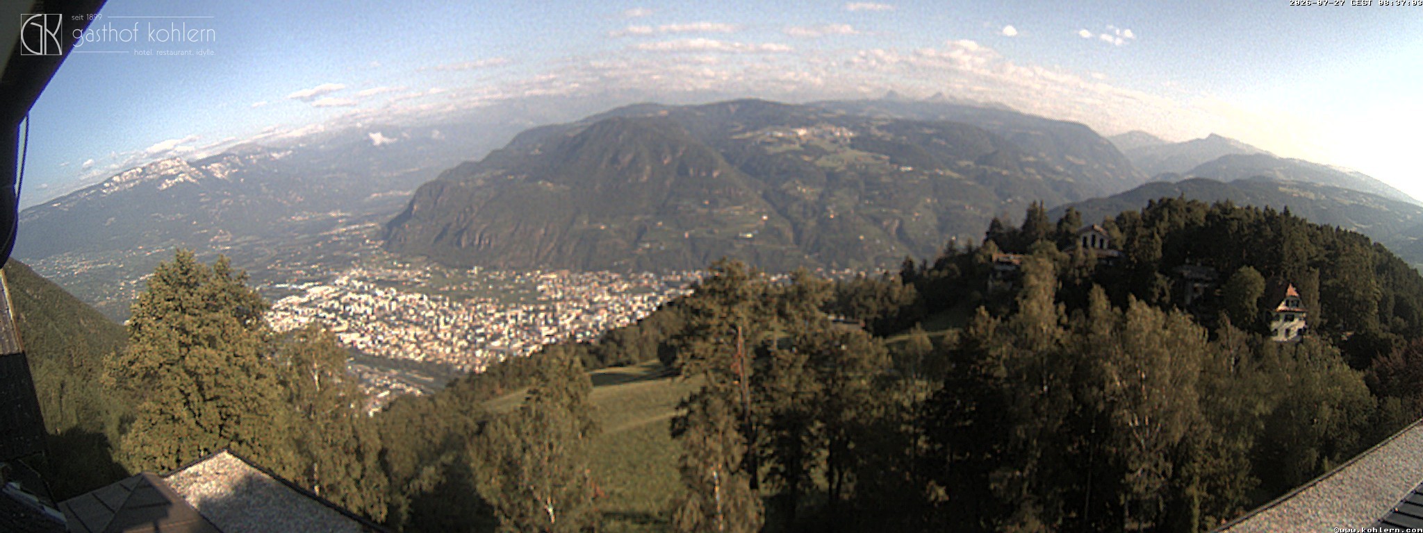Archiv Foto Webcam Bozen - Gasthof Kohlern