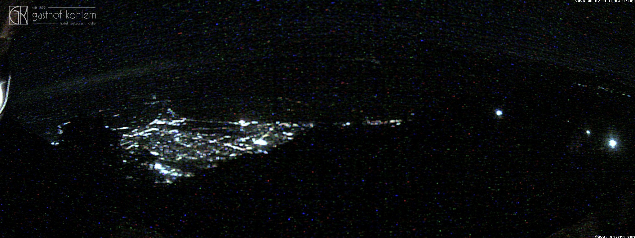 Archived image Webcam Bozen - Panoramic view Hotel Kohlern