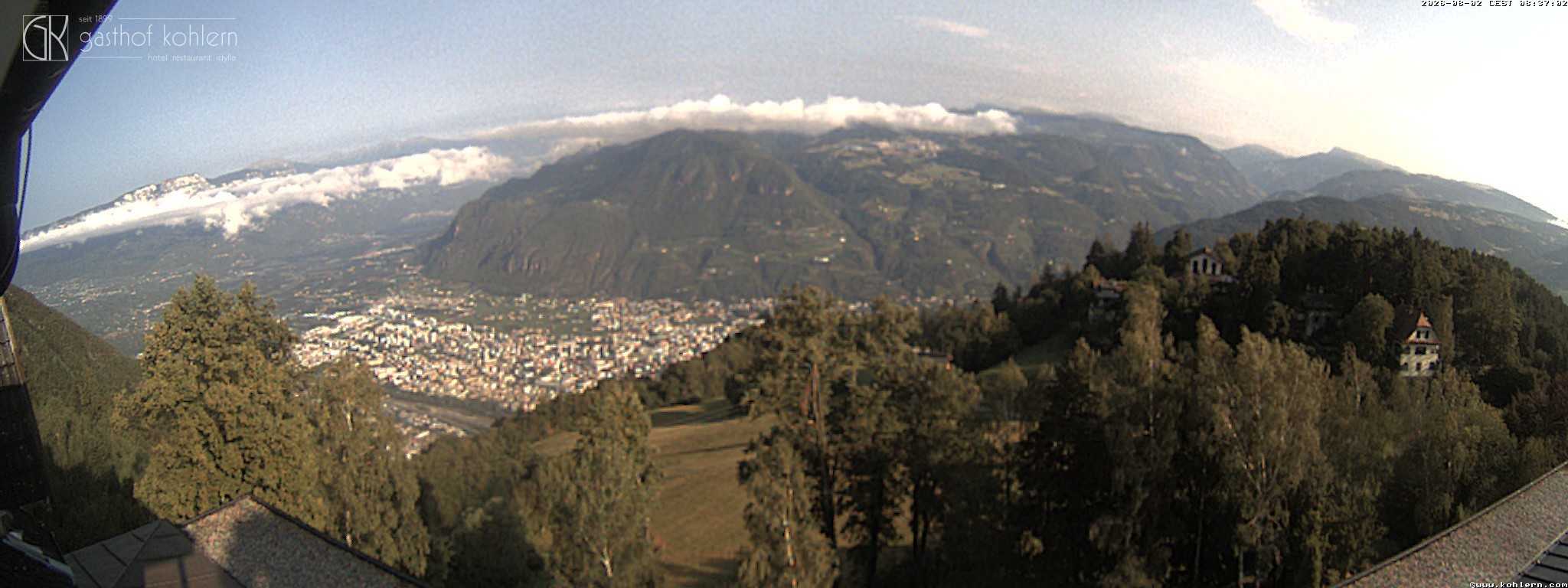 Archiv Foto Webcam Bozen - Gasthof Kohlern