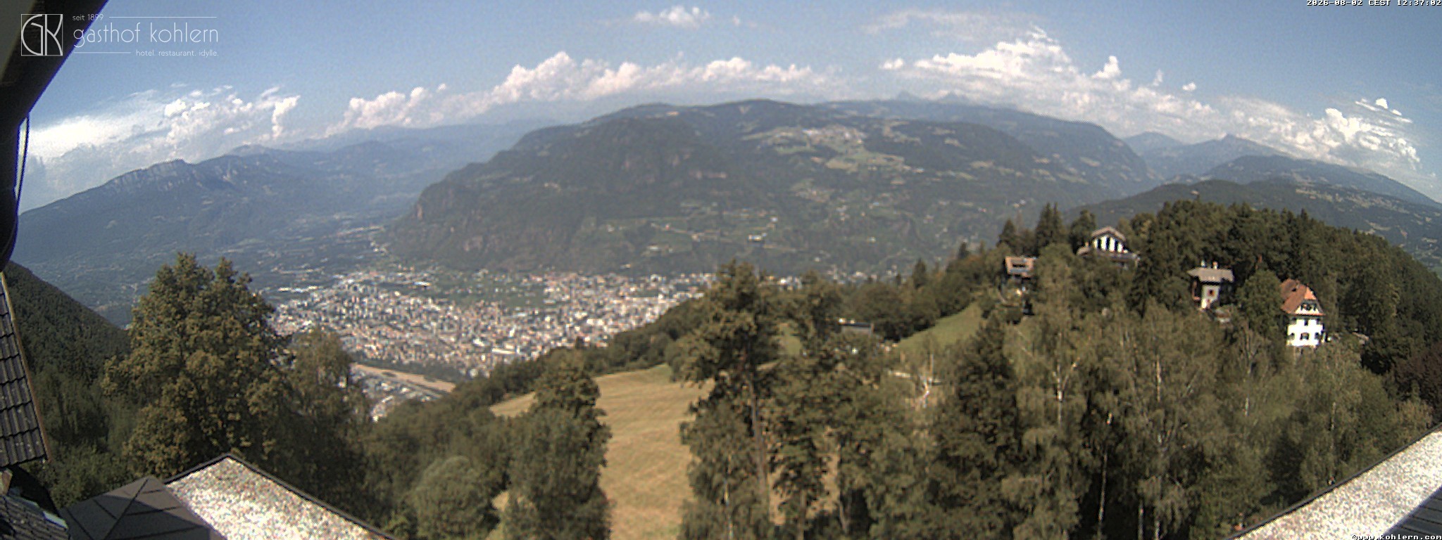 Archiv Foto Webcam Bozen - Gasthof Kohlern