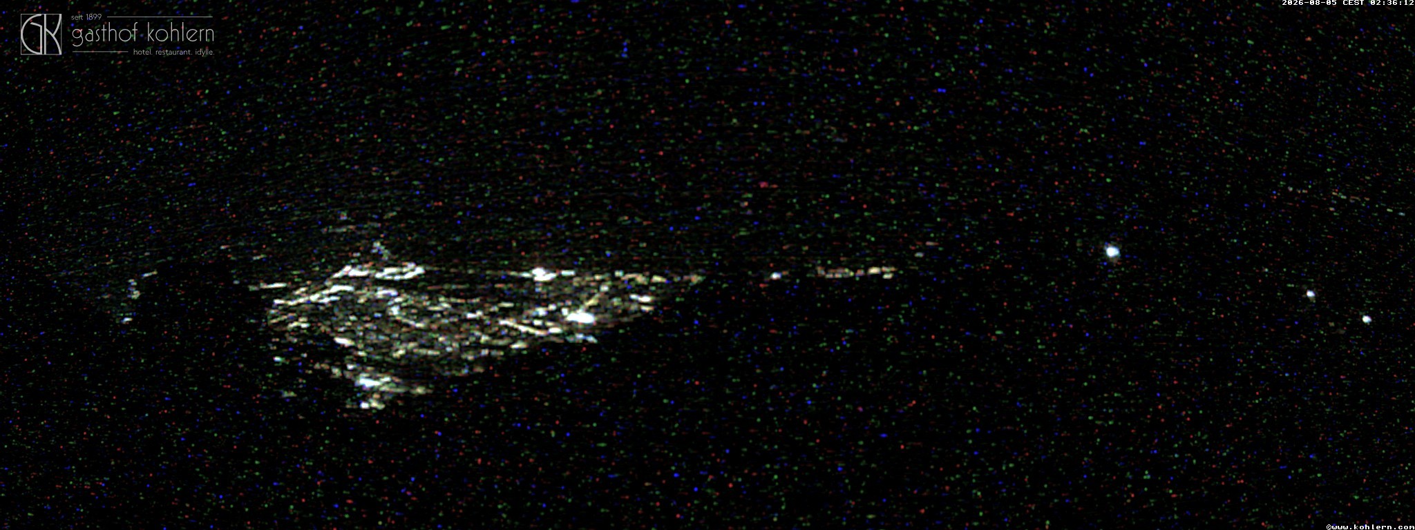 Archived image Webcam Bozen - Panoramic view Hotel Kohlern