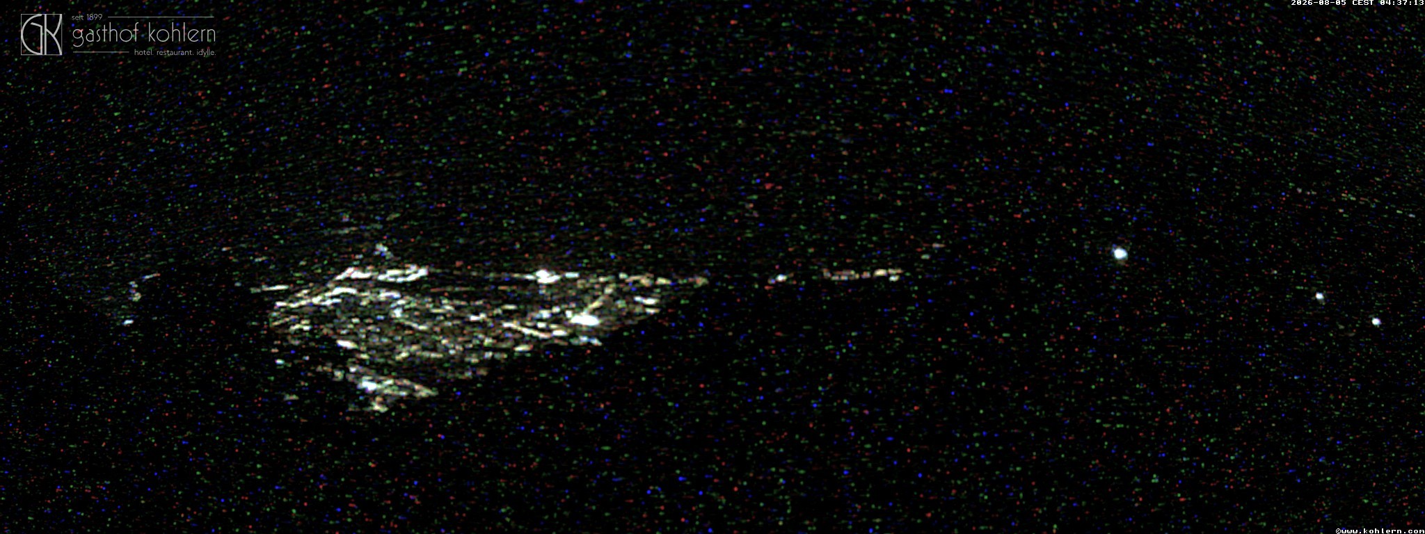 Archived image Webcam Bozen - Panoramic view Hotel Kohlern
