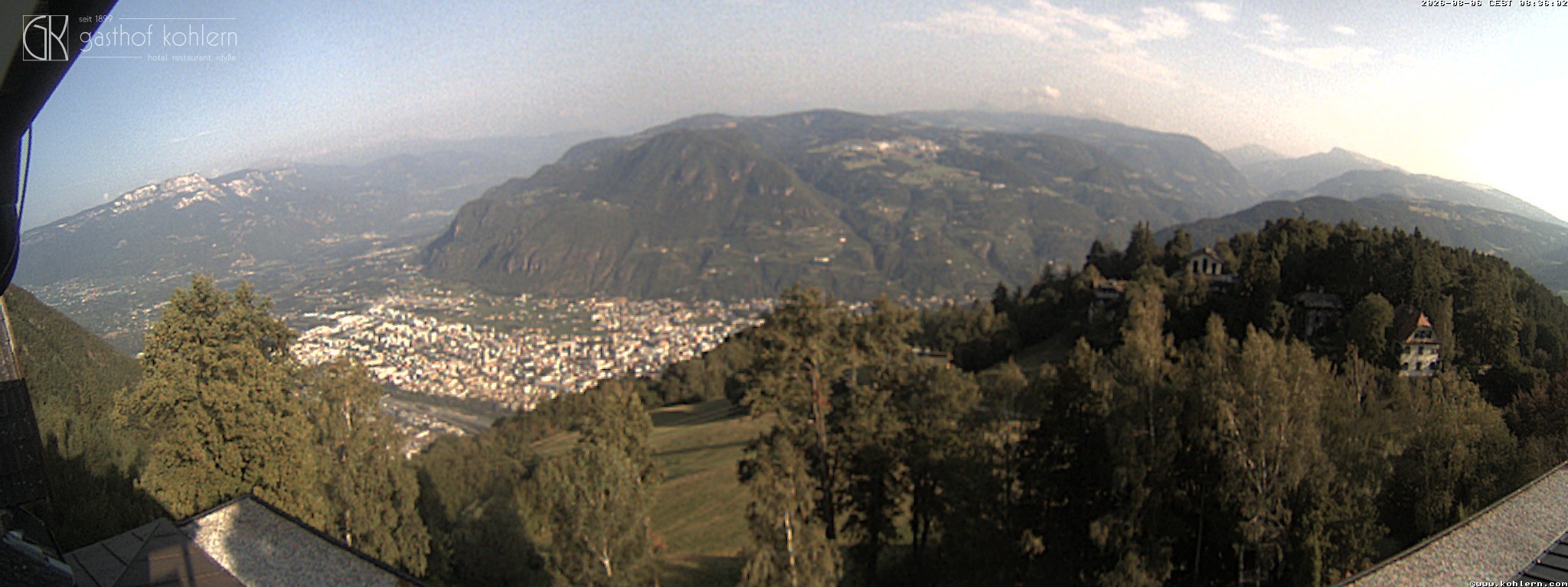Archiv Foto Webcam Bozen - Gasthof Kohlern