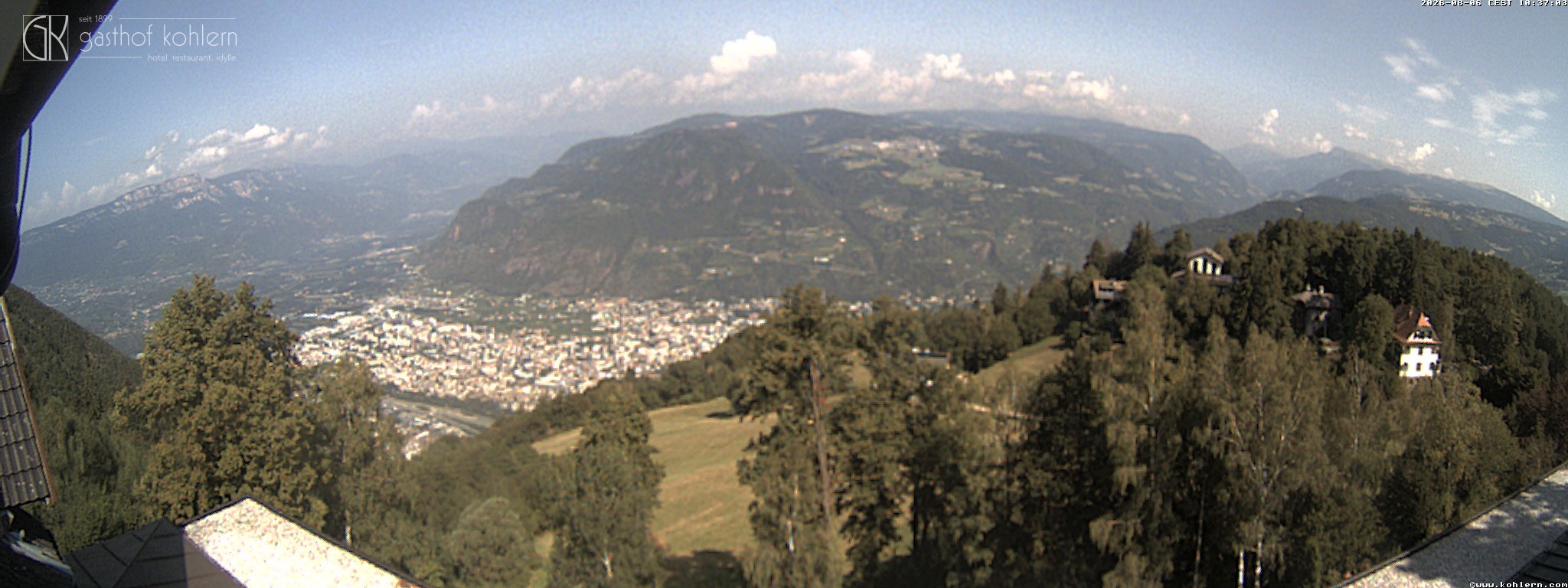 Archiv Foto Webcam Bozen - Gasthof Kohlern