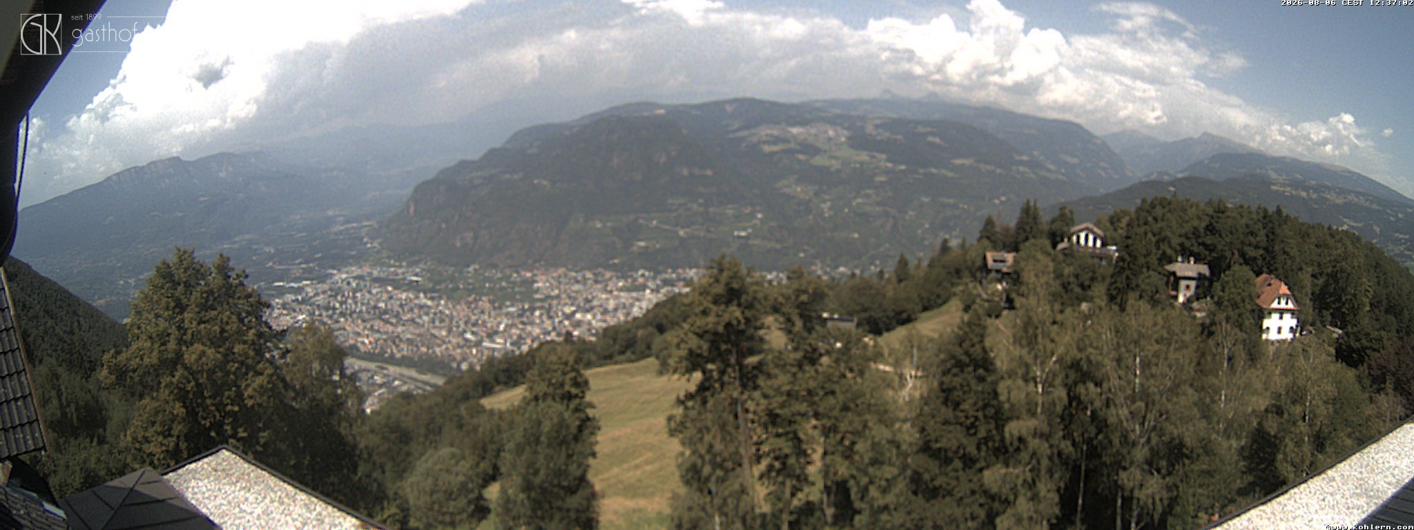Archiv Foto Webcam Bozen - Gasthof Kohlern