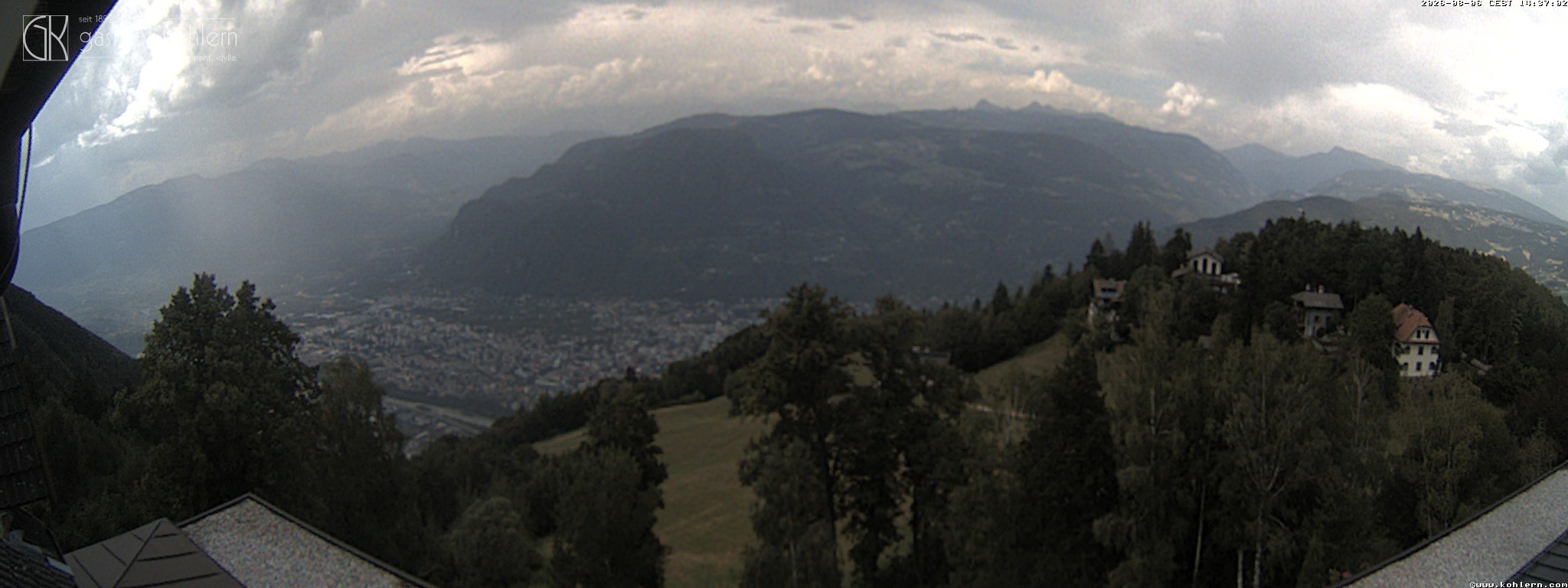 Archiv Foto Webcam Bozen - Gasthof Kohlern