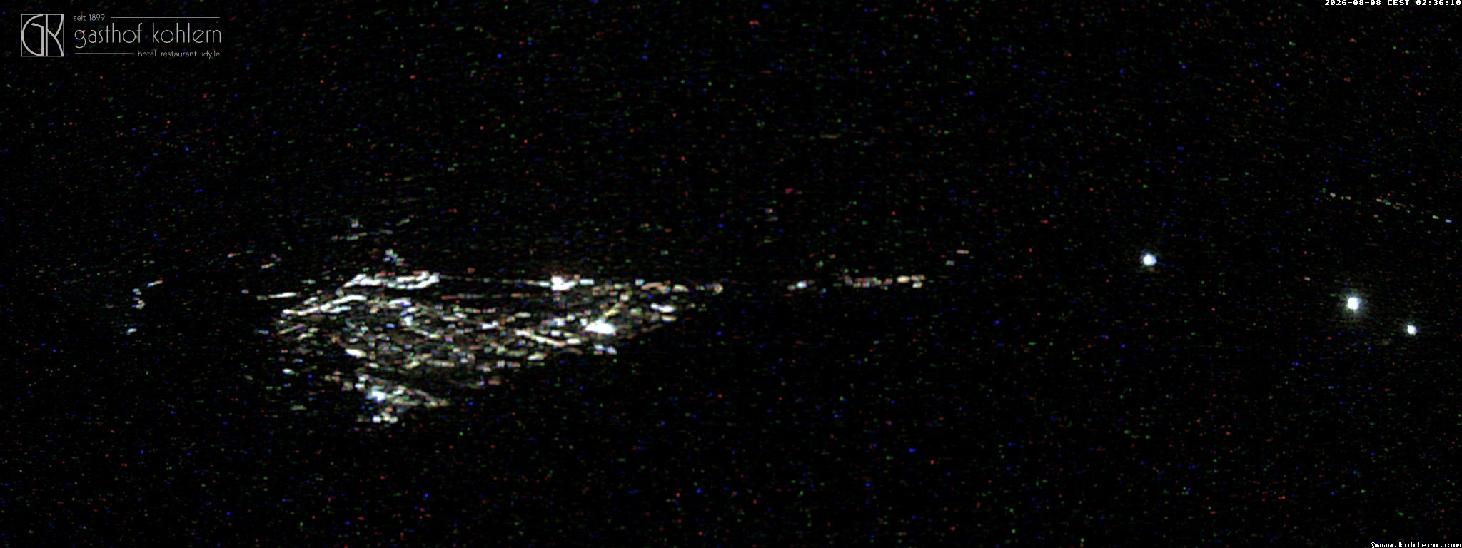 Archived image Webcam Bozen - Panoramic view Hotel Kohlern