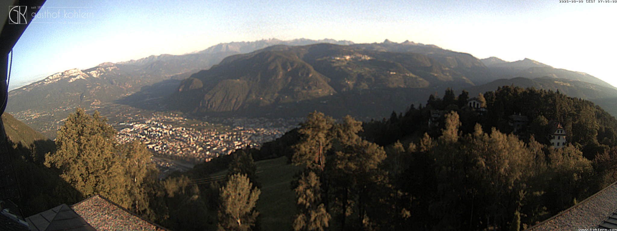 Archiv Foto Webcam Bozen - Gasthof Kohlern