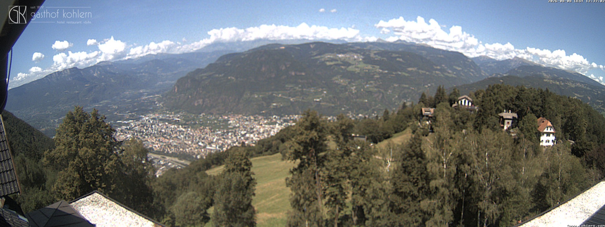 Archiv Foto Webcam Bozen - Gasthof Kohlern