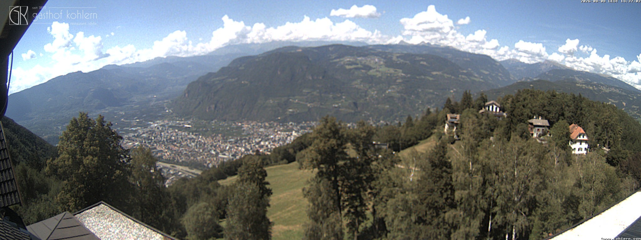 Archiv Foto Webcam Bozen - Gasthof Kohlern
