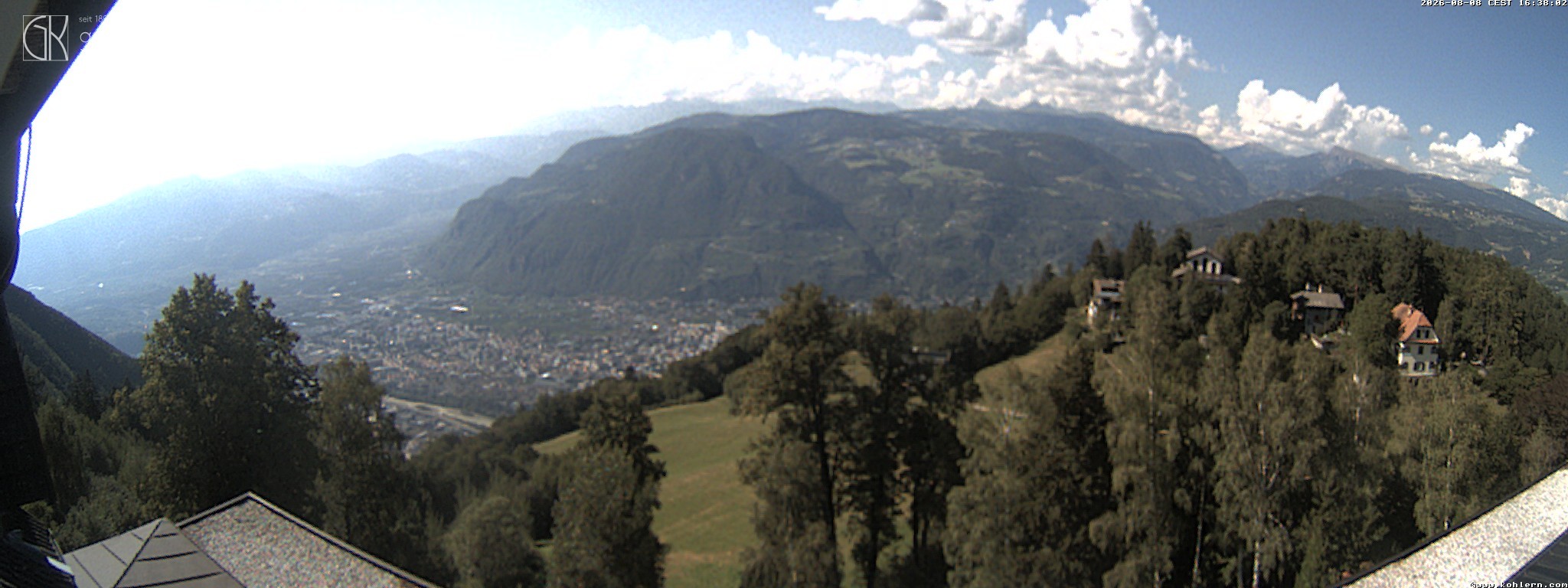 Archiv Foto Webcam Bozen - Gasthof Kohlern