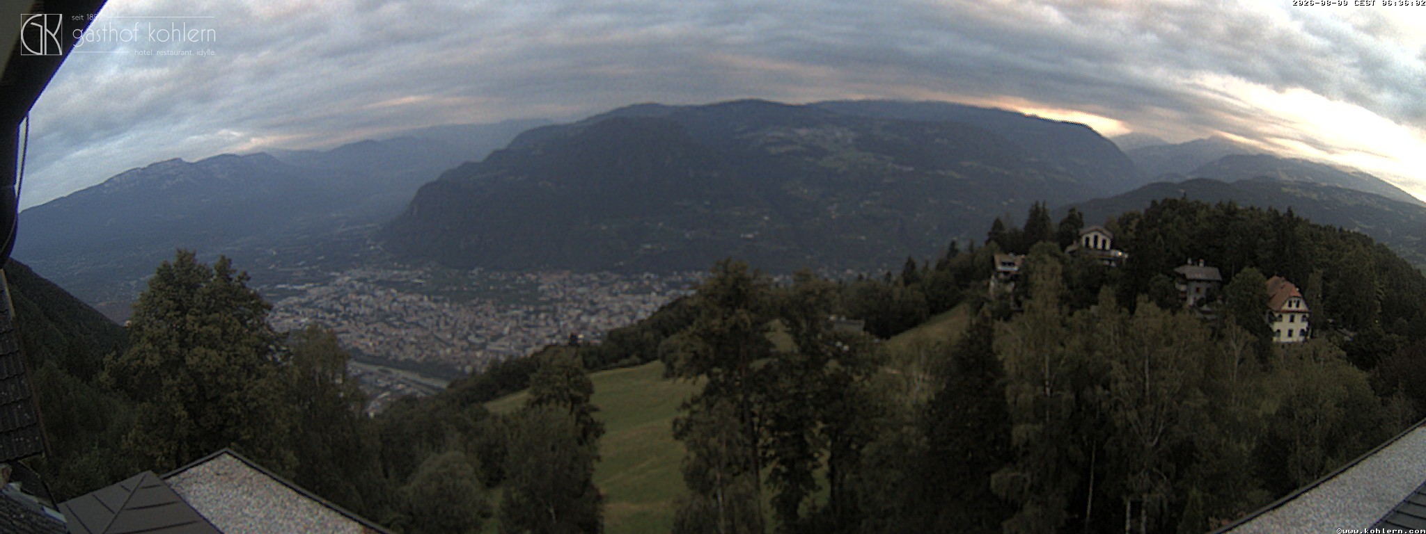 Archiv Foto Webcam Bozen - Gasthof Kohlern