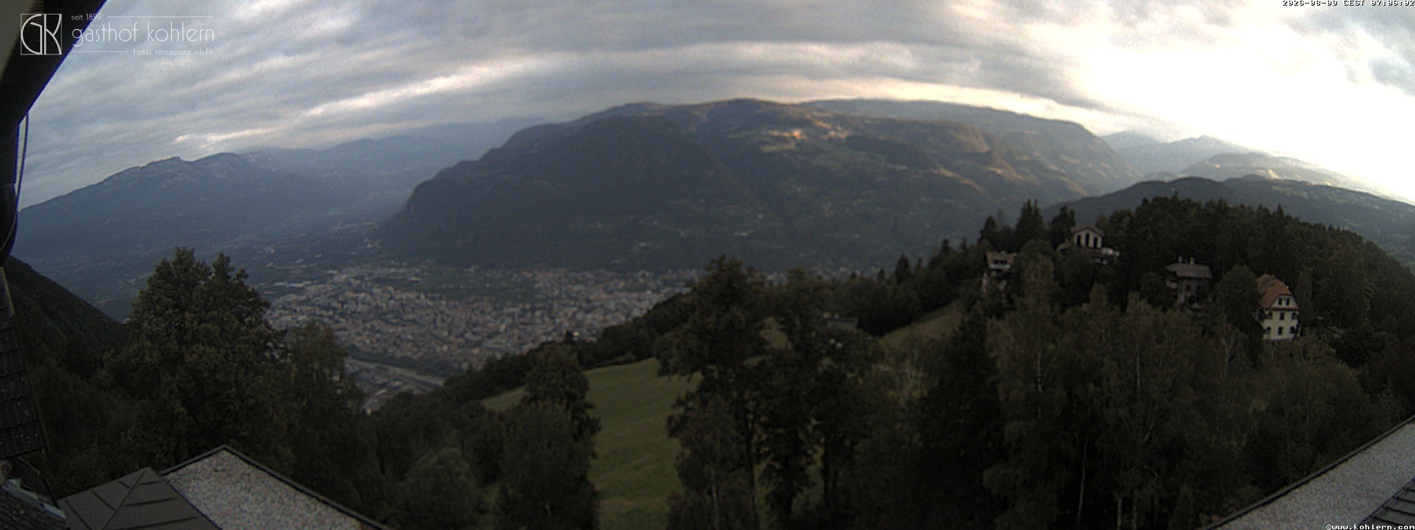 Archiv Foto Webcam Bozen - Gasthof Kohlern