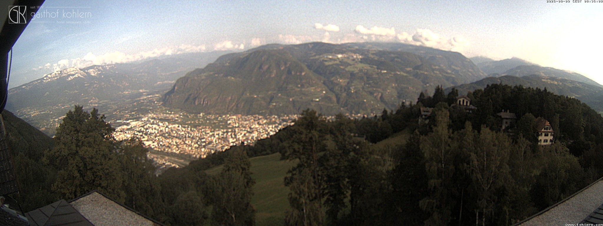 Archiv Foto Webcam Bozen - Gasthof Kohlern