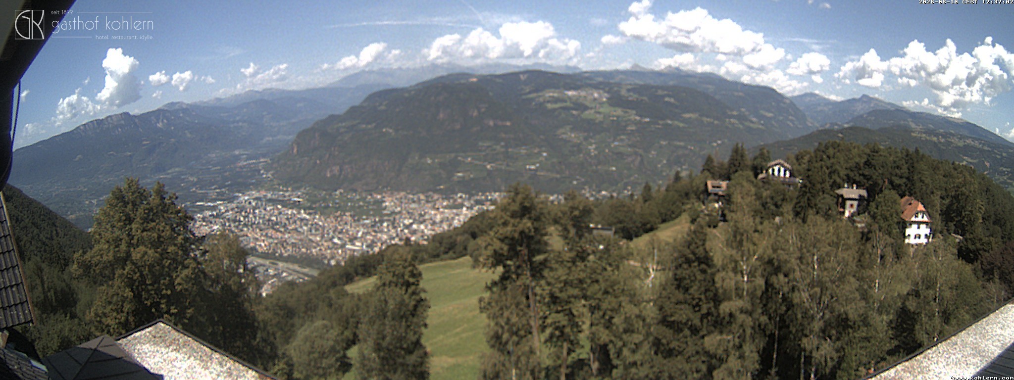 Archiv Foto Webcam Bozen - Gasthof Kohlern