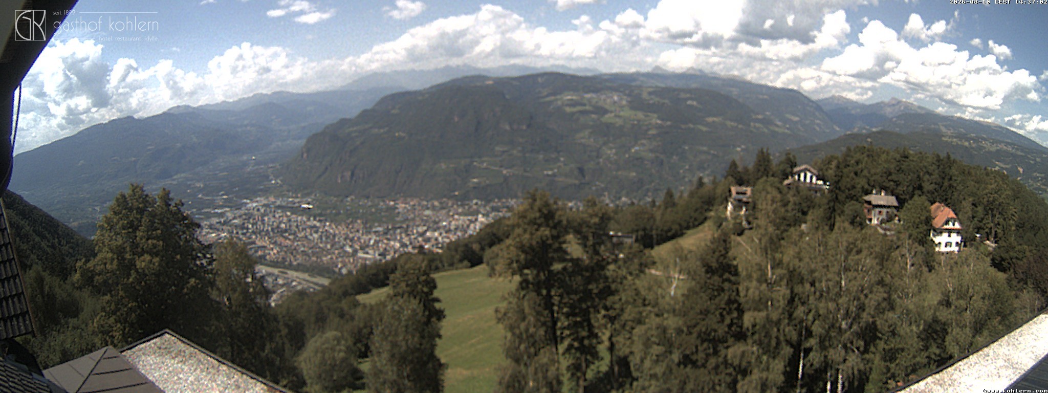 Archiv Foto Webcam Bozen - Gasthof Kohlern