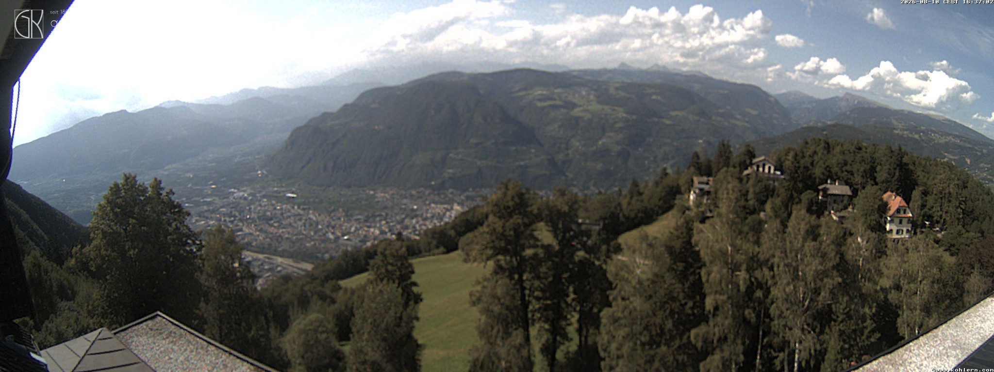 Archiv Foto Webcam Bozen - Gasthof Kohlern