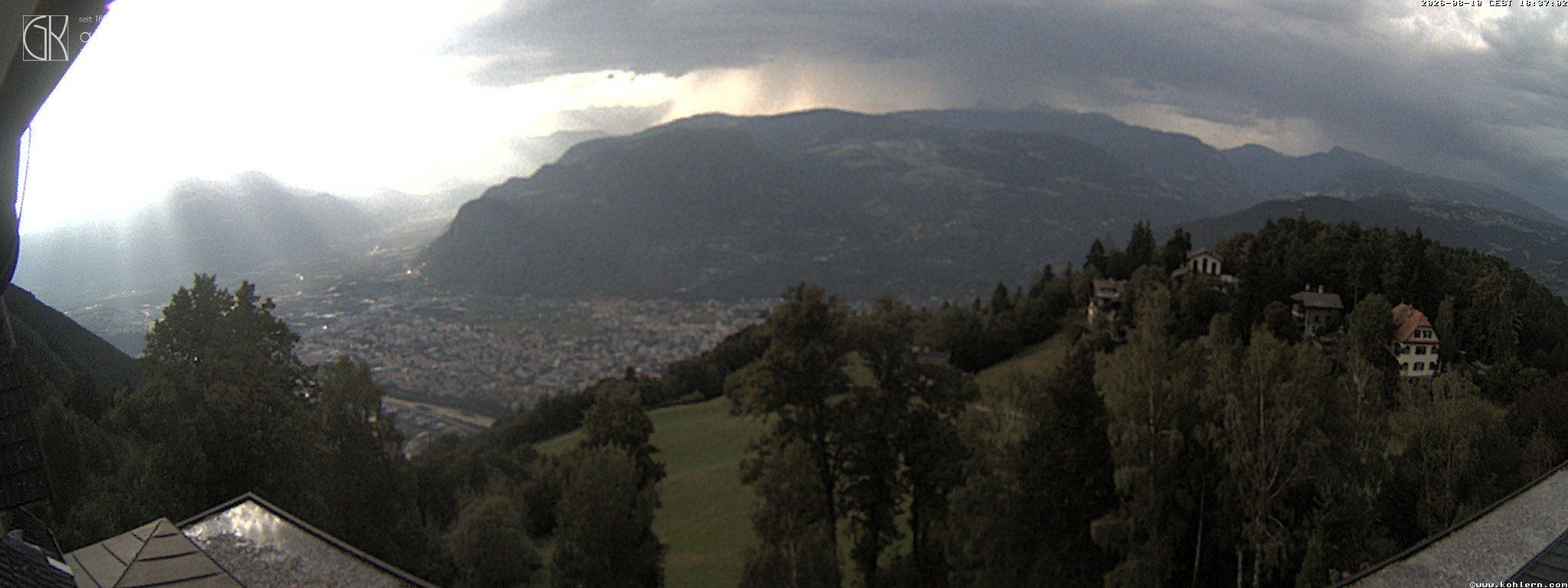Archiv Foto Webcam Bozen - Gasthof Kohlern