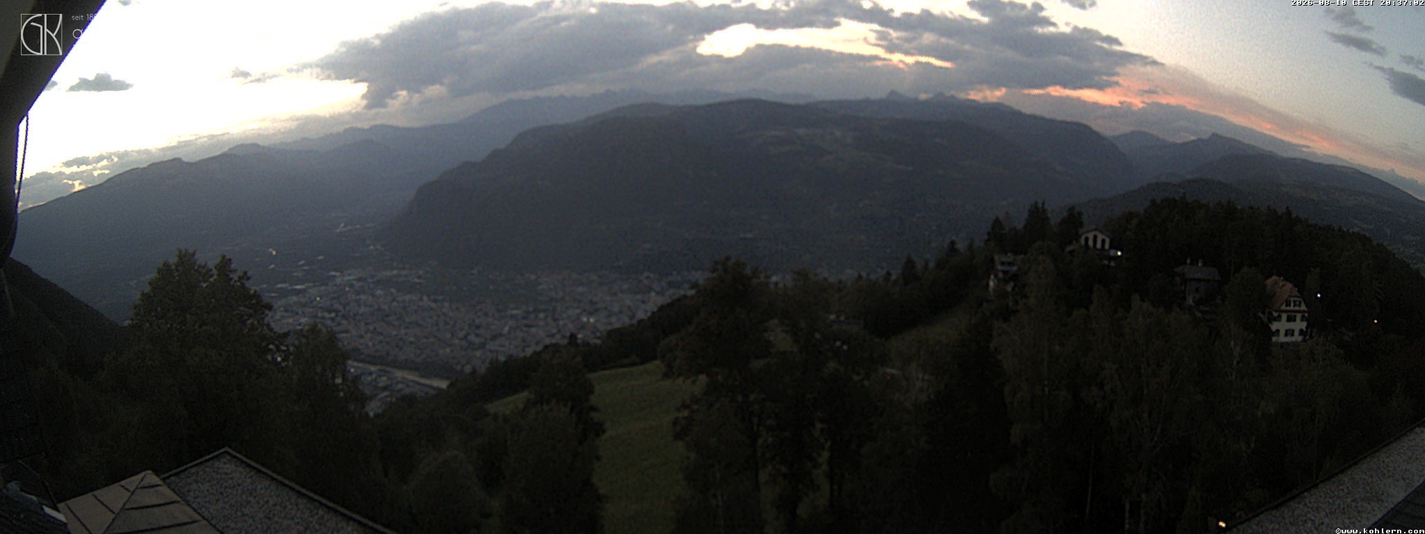 Archiv Foto Webcam Bozen - Gasthof Kohlern