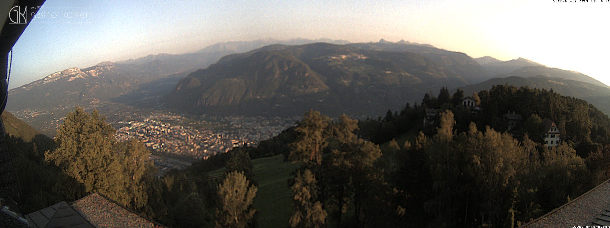 Archiv Foto Webcam Bozen - Gasthof Kohlern
