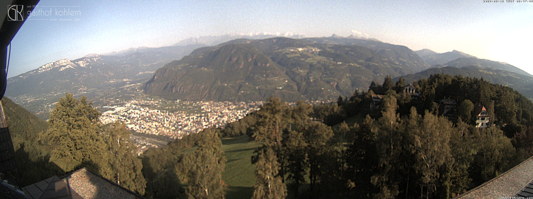 Archiv Foto Webcam Bozen - Gasthof Kohlern