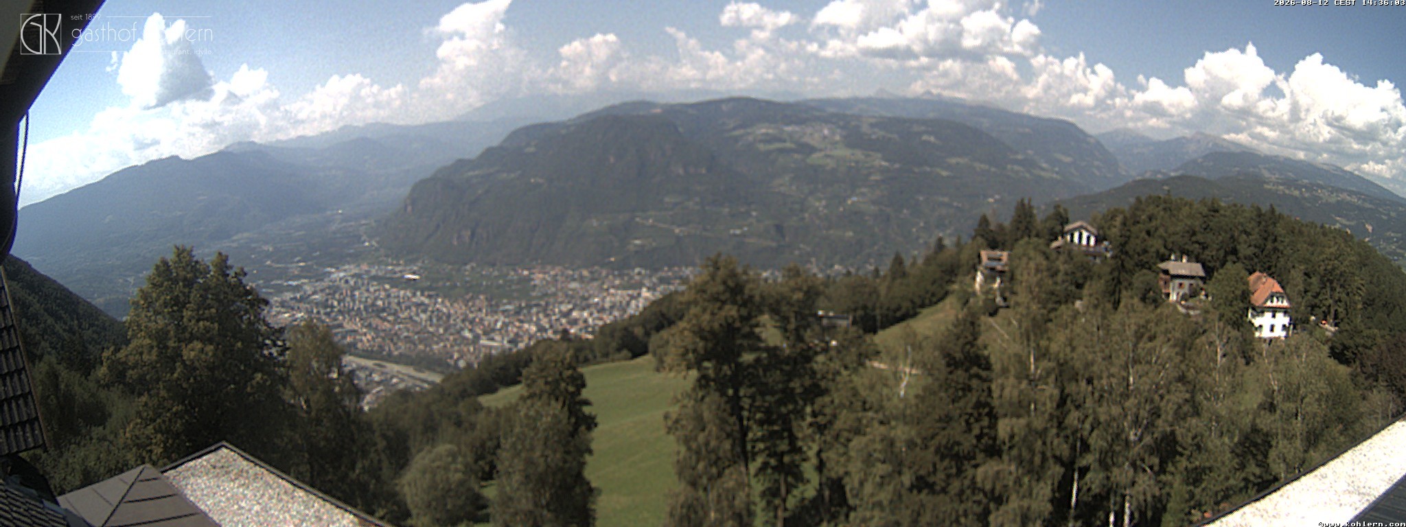 Archiv Foto Webcam Bozen - Gasthof Kohlern
