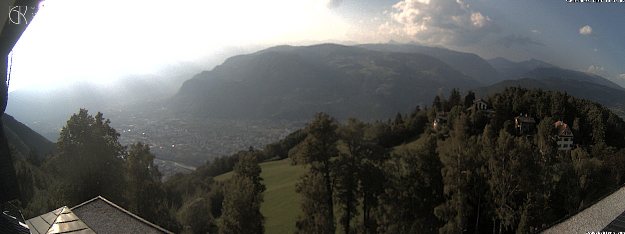 Archiv Foto Webcam Bozen - Gasthof Kohlern
