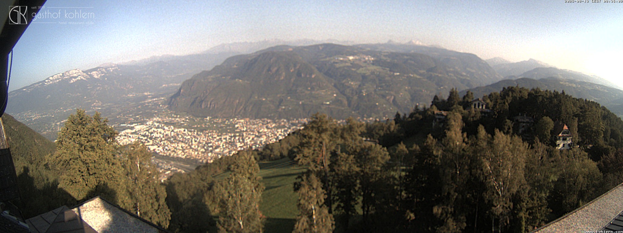 Archiv Foto Webcam Bozen - Gasthof Kohlern