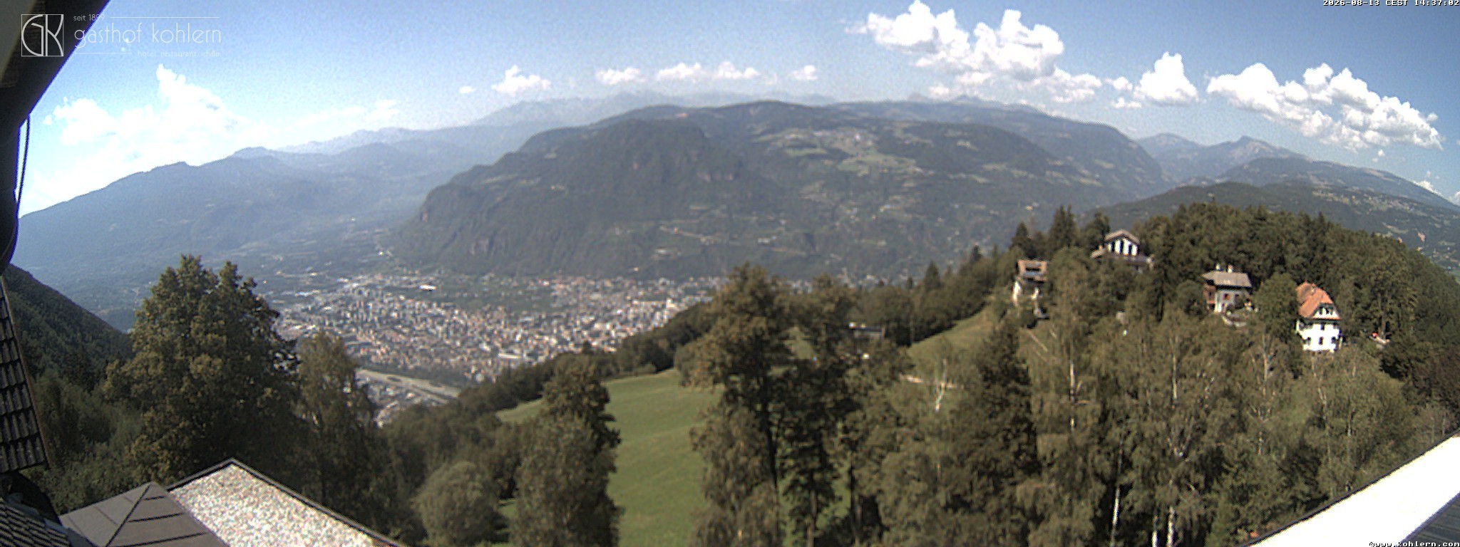 Archiv Foto Webcam Bozen - Gasthof Kohlern