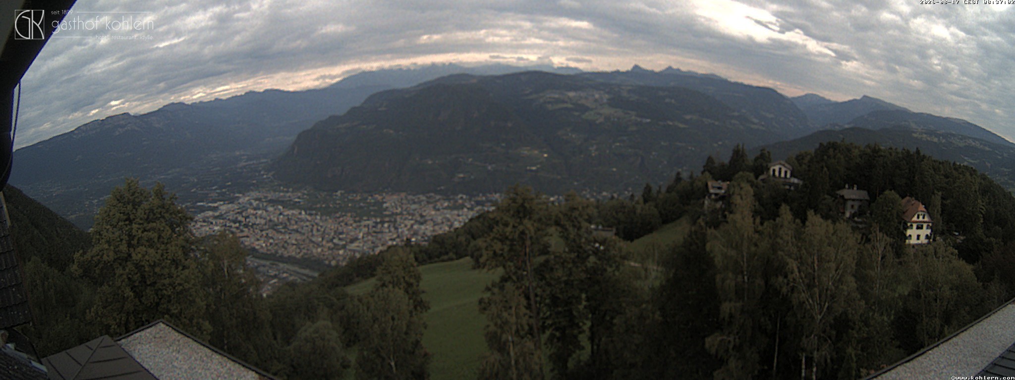 Archiv Foto Webcam Bozen - Gasthof Kohlern