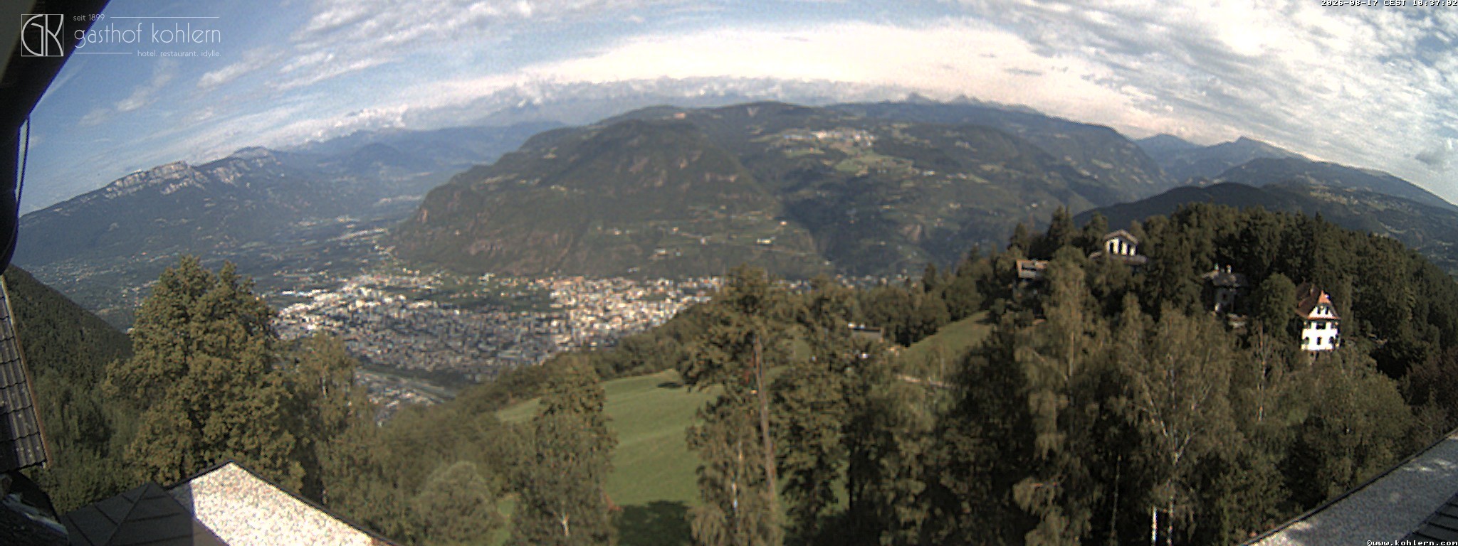 Archiv Foto Webcam Bozen - Gasthof Kohlern