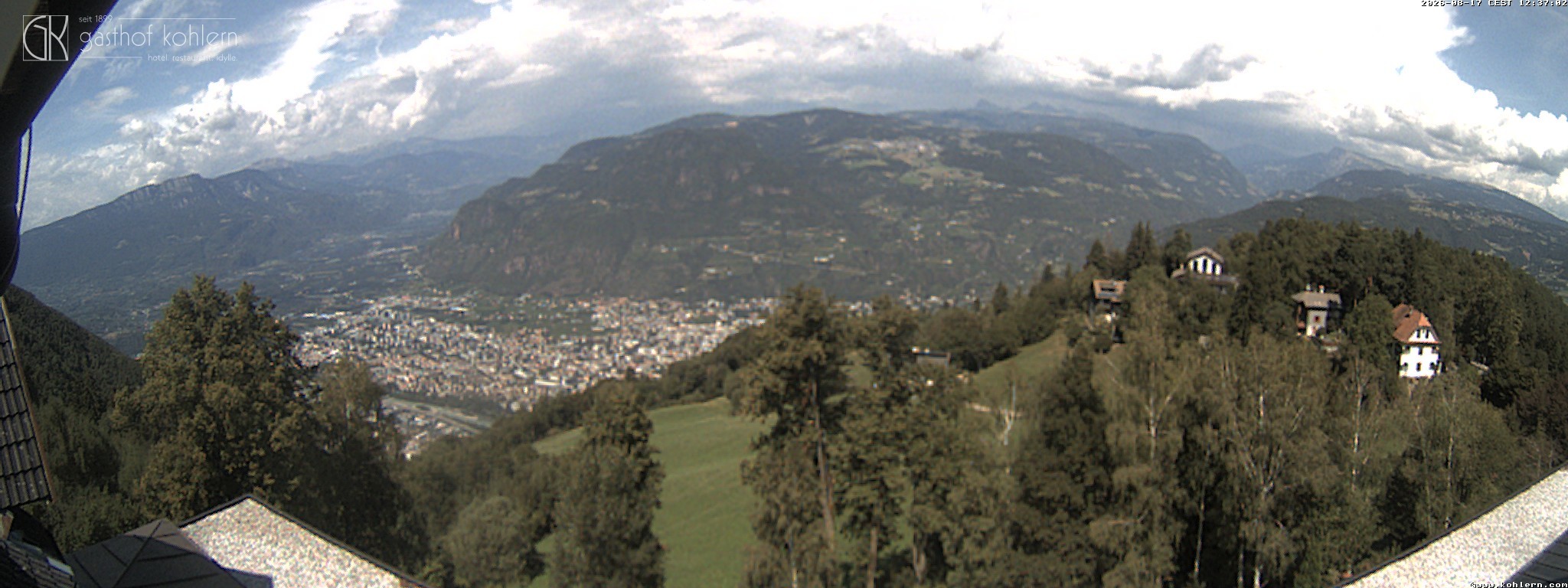Archiv Foto Webcam Bozen - Gasthof Kohlern