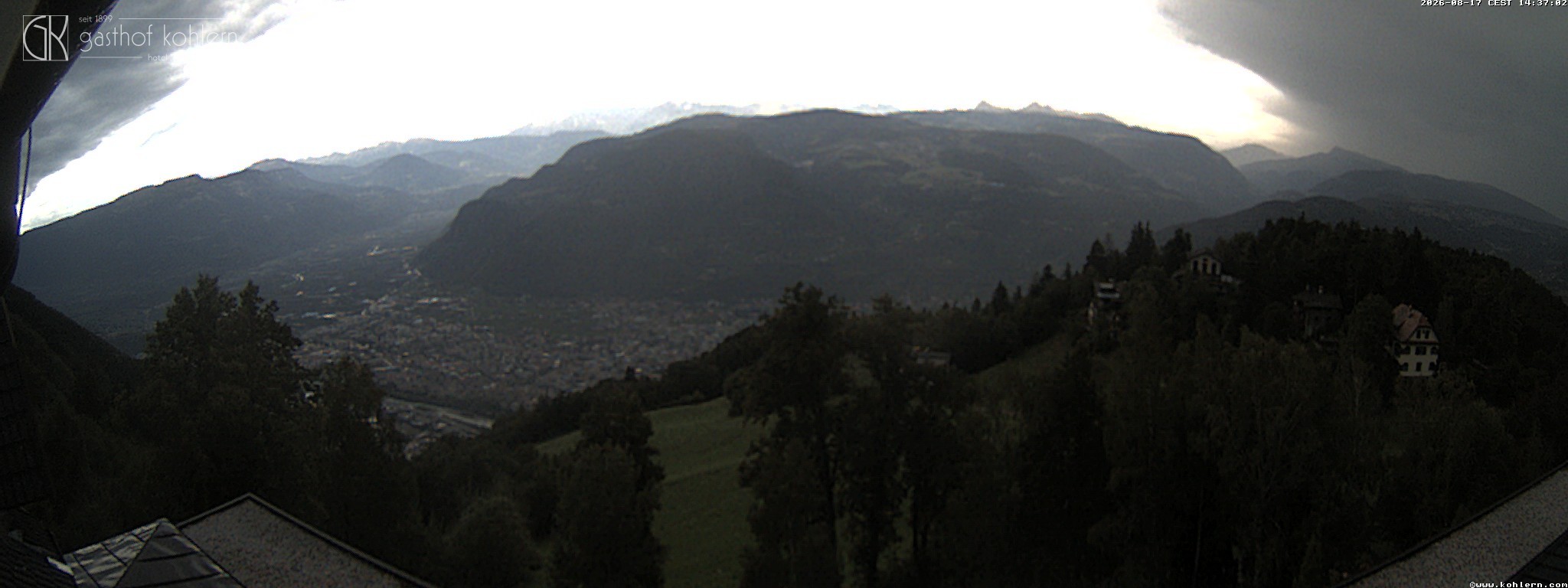 Archiv Foto Webcam Bozen - Gasthof Kohlern