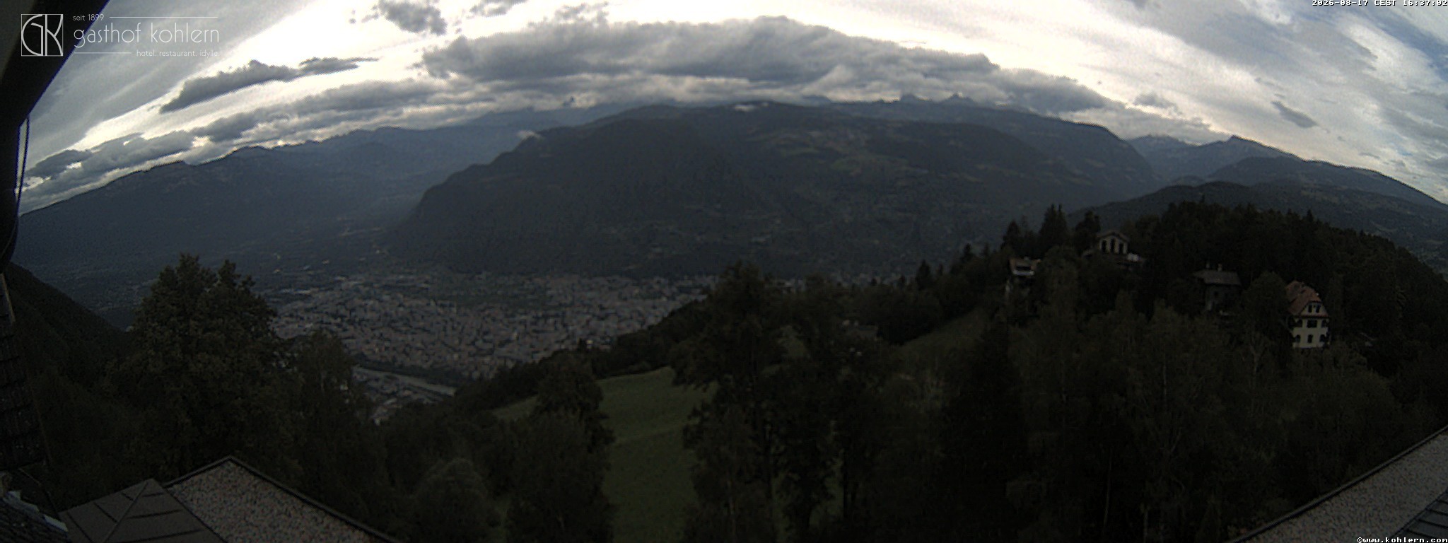 Archiv Foto Webcam Bozen - Gasthof Kohlern